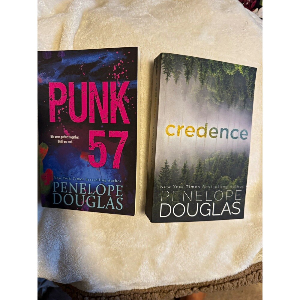 Penelope Douglas Credence & Punk 57 Paperback Romance Fiction Novel Lot